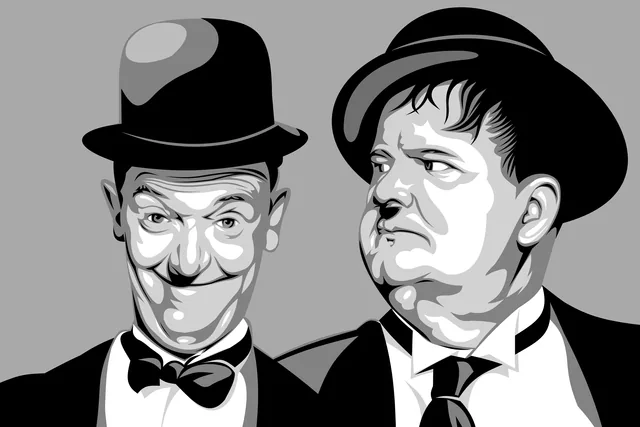 Laurel and Hardy