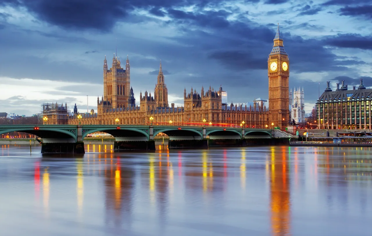 Londra kanvas tablo