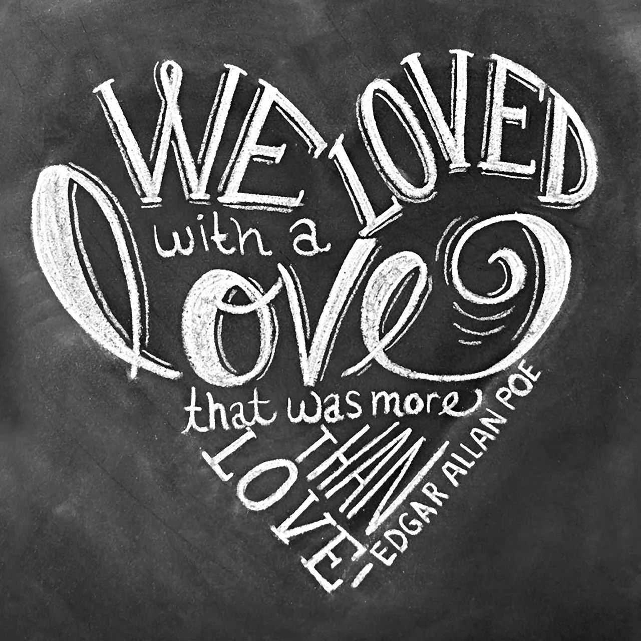 Love kanvas tablo