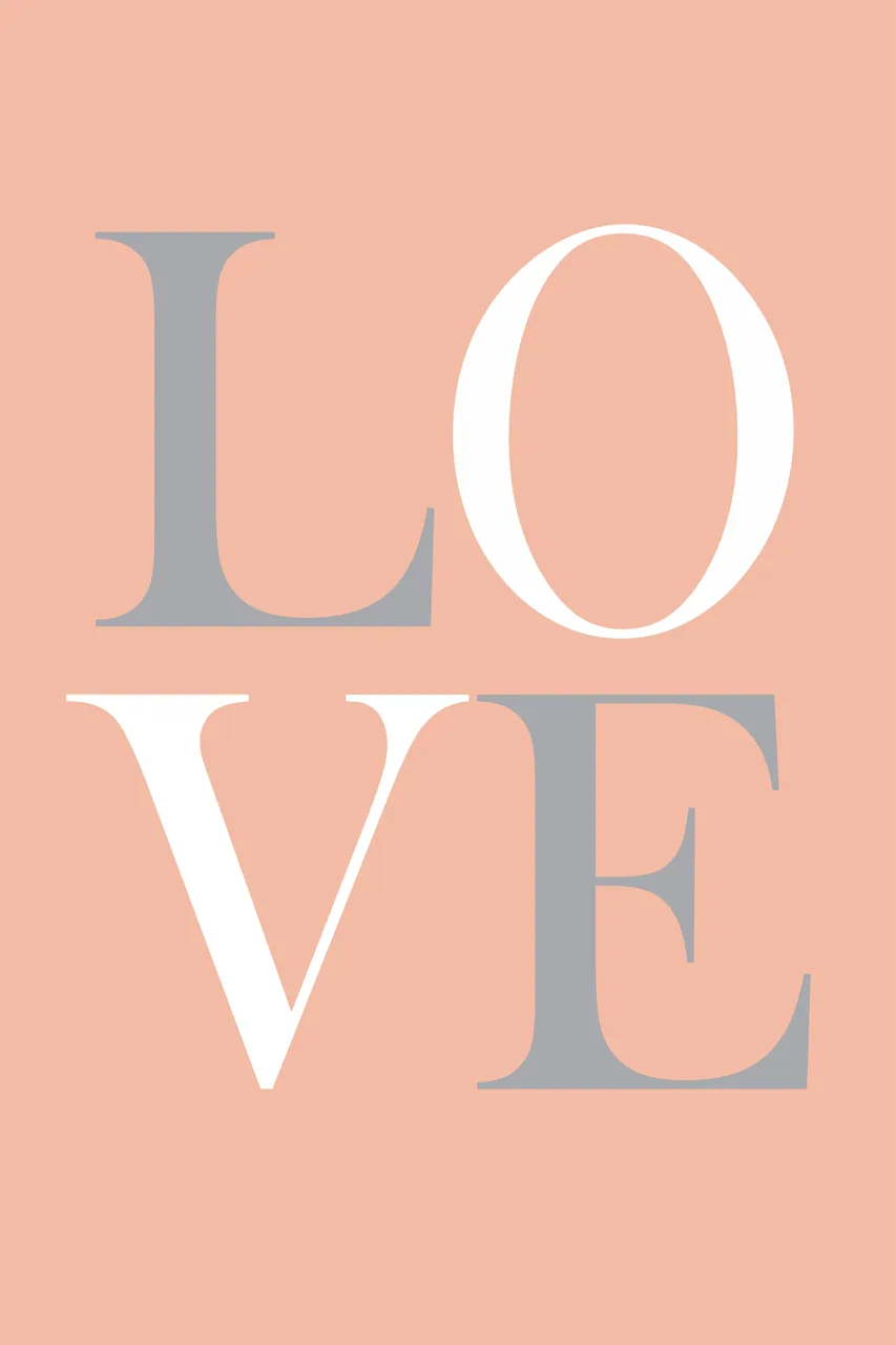 Love kanvas tablo