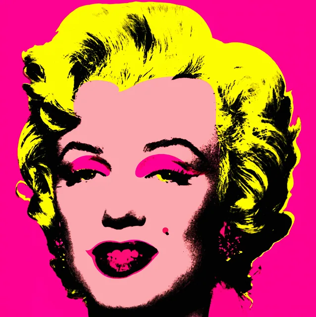 Pembe Marilyn - Marilyn in Pink