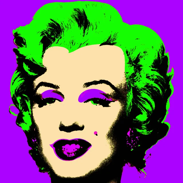 Mor Marilyn - Marilyn in Purple