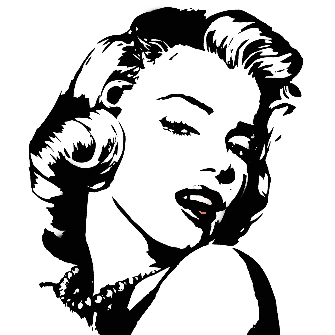 Marilyn Monroe kanvas tablo