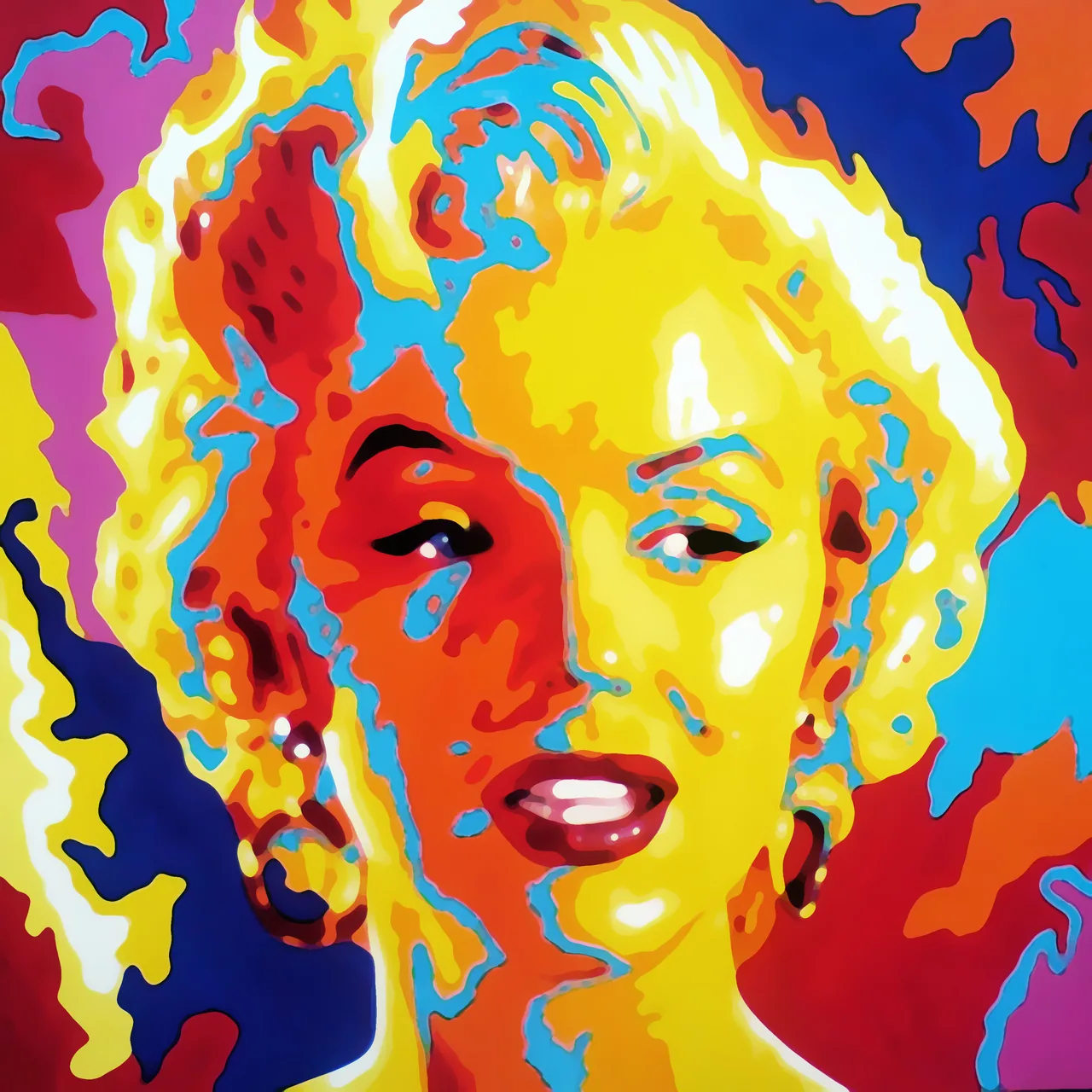 Marilyn Monroe kanvas tablo