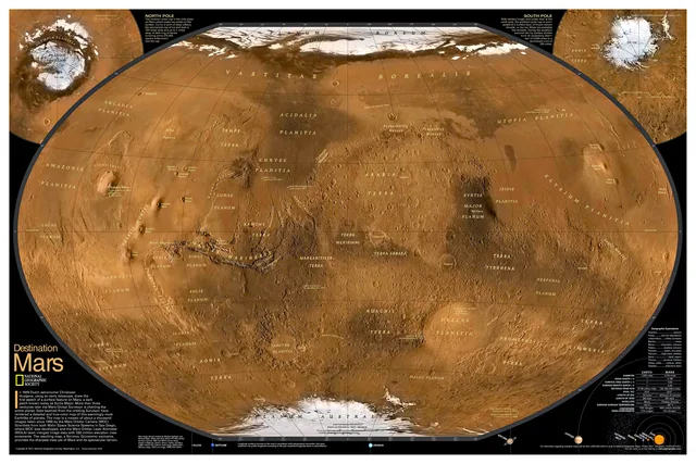 Mars Yüzey Haritası