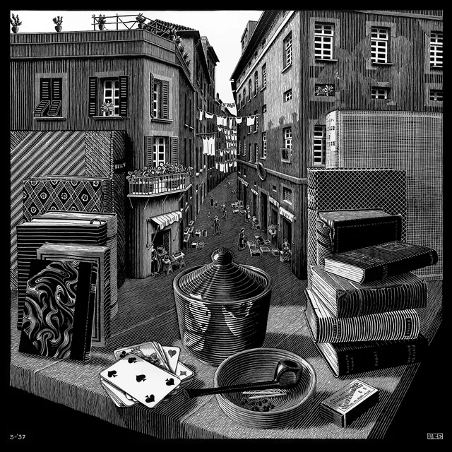 Natürmort ve Sokak - Stilleven en Straat
