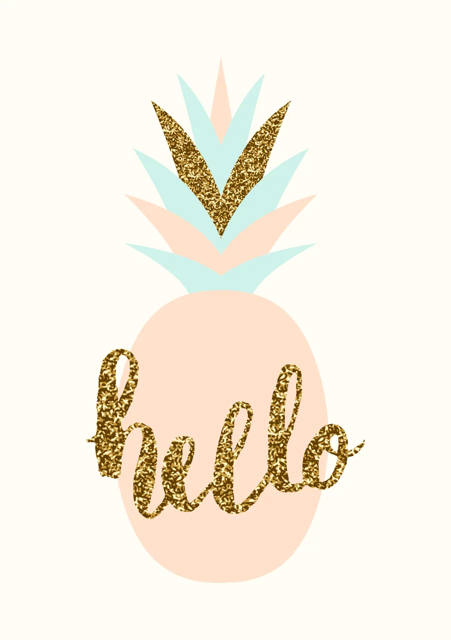 Art Deco Hello kanvas tablo