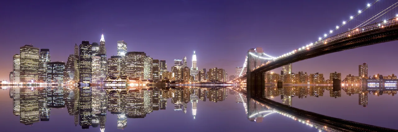 Brooklyn Köprüsü kanvas tablo