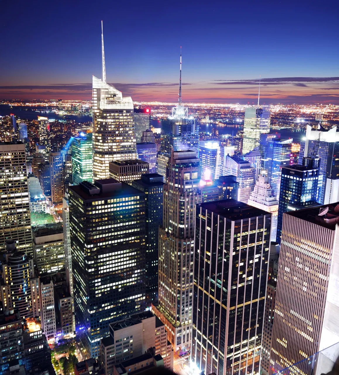 New York Manhattan kanvas tablo