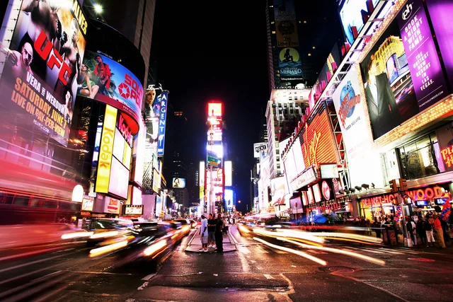 Renkli Times Square