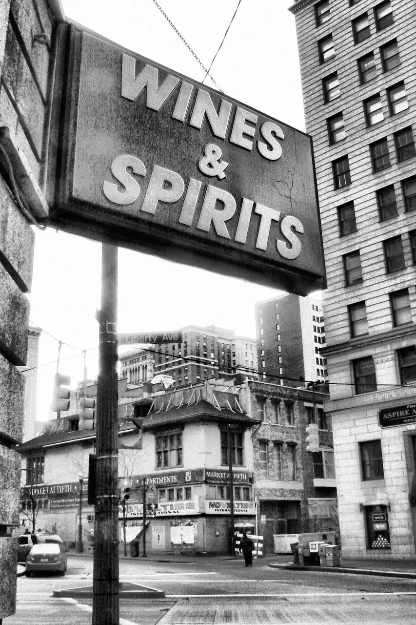 Wines & Spirits kanvas tablo