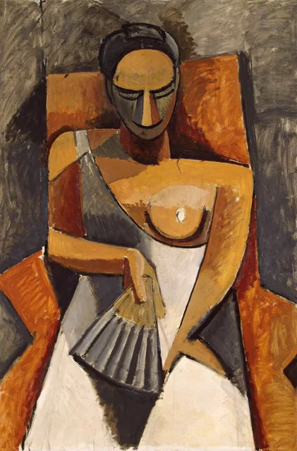 Yelpazeli Kadın - Woman with a Fan