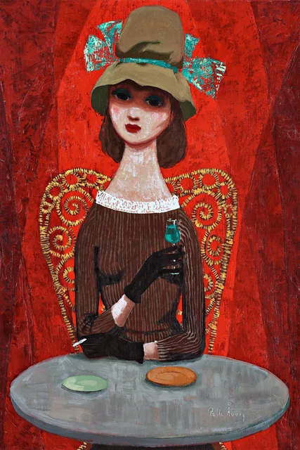 Kafedeki Kadın - Woman at the Cafe