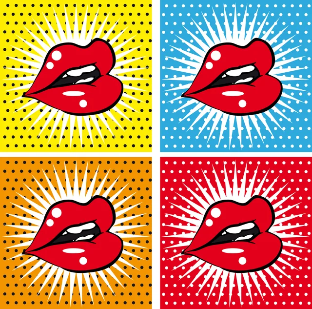 Pop Art Dudaklar