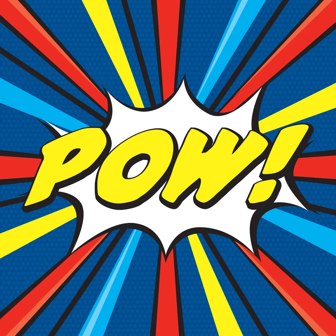 Pow! kanvas tablo