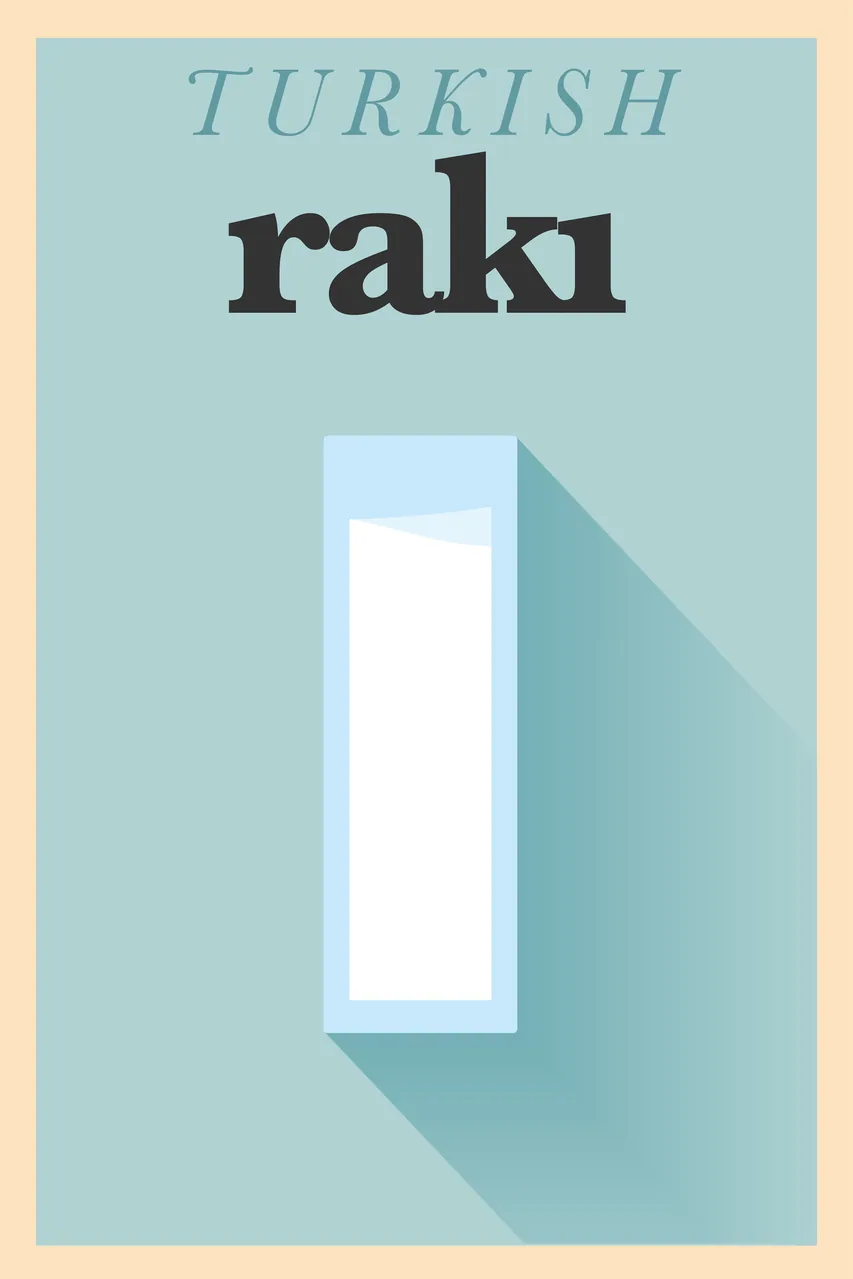 Rakı kanvas tablo