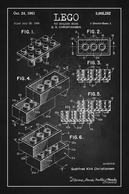 Lego Yapı Taşı Patenti