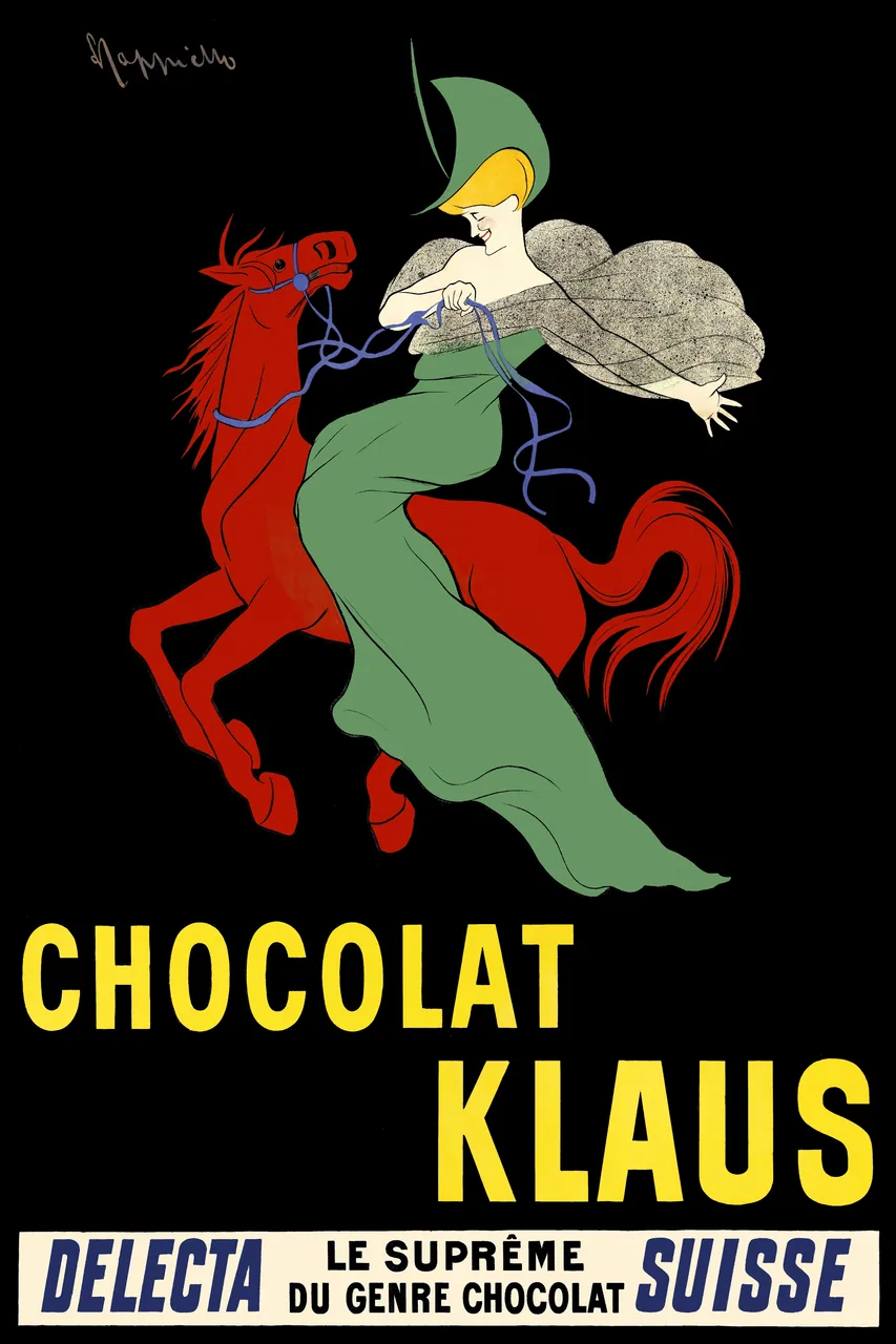 Chocolat Klaus kanvas tablo