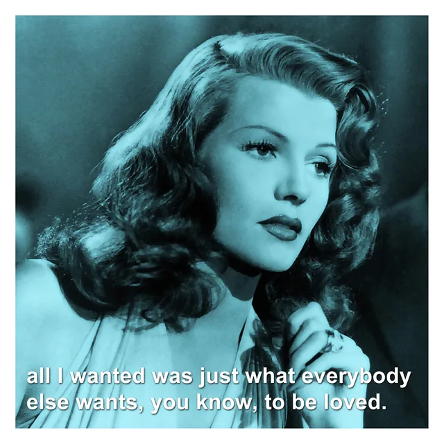 Rita Hayworth - To Be Loved