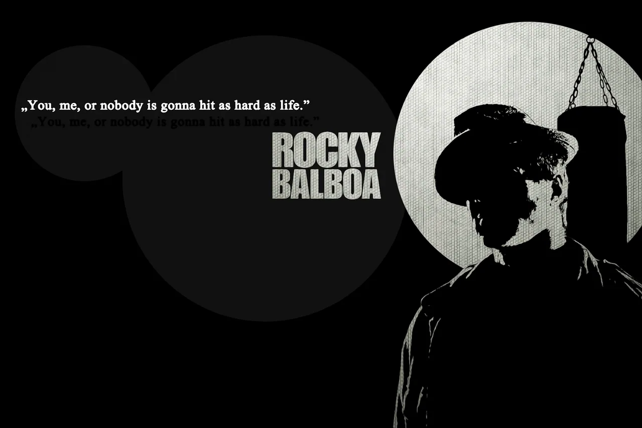 Rocky Balboa kanvas tablo