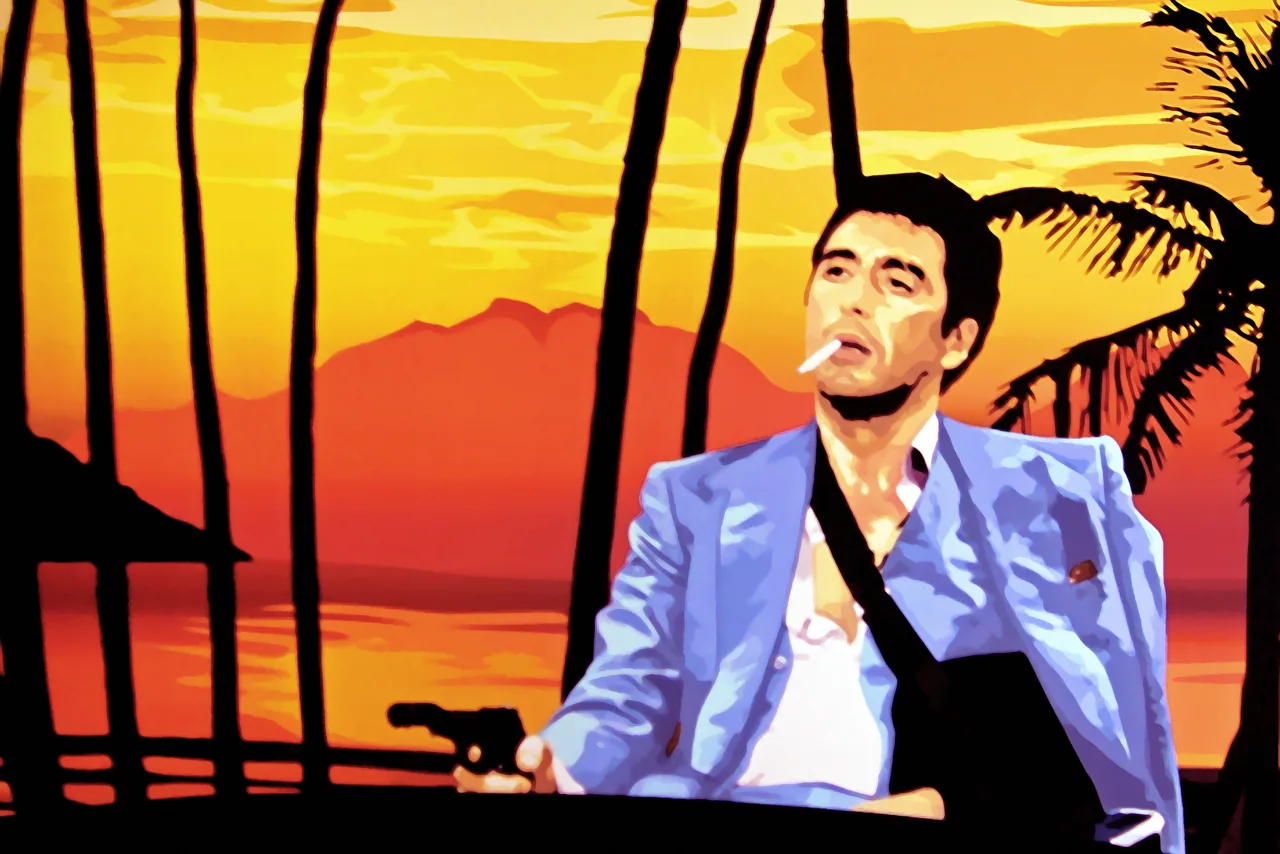 Scarface kanvas tablo