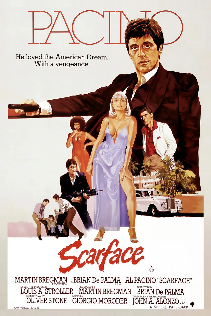 Scarface kanvas tablo