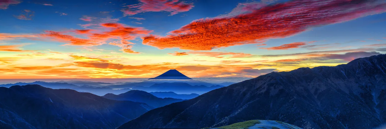 Fuji Dağı kanvas tablo