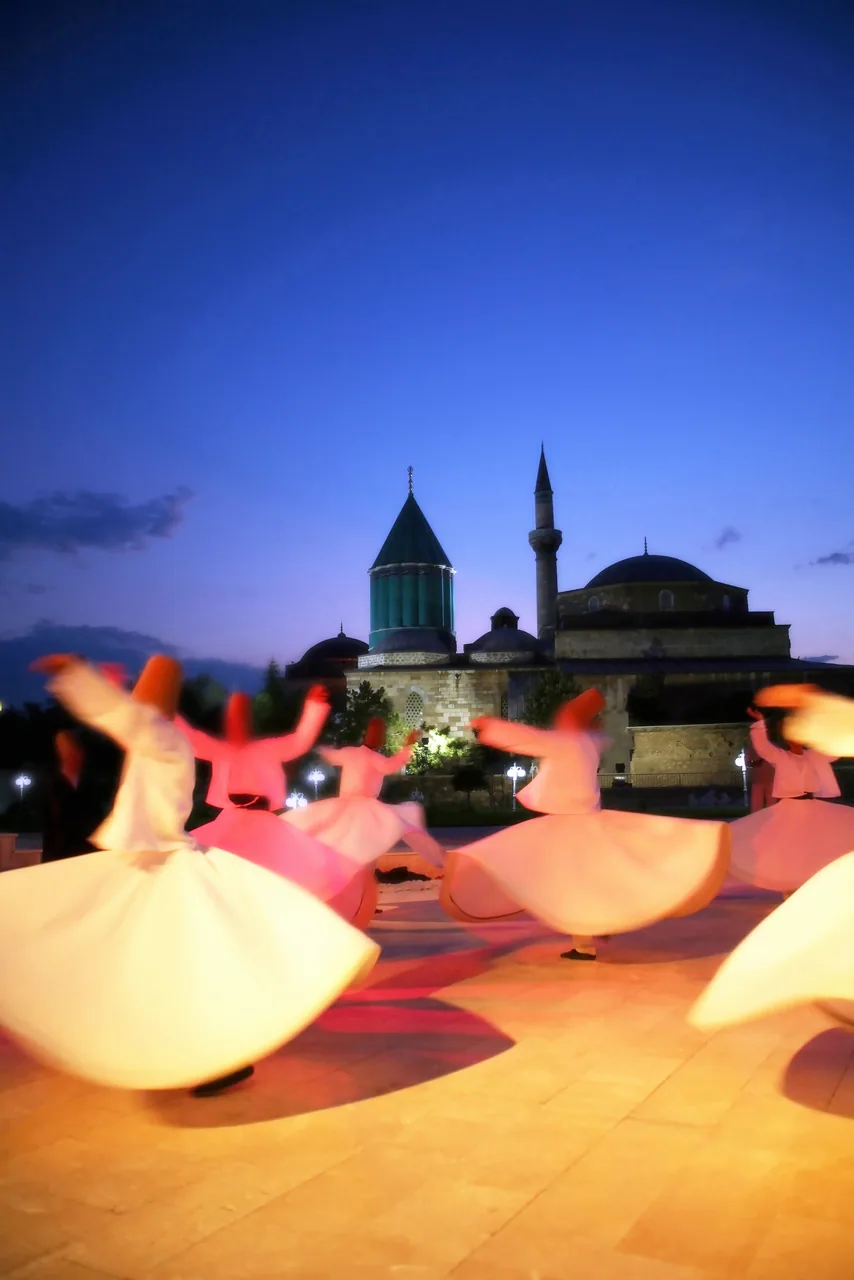 Semazen kanvas tablo
