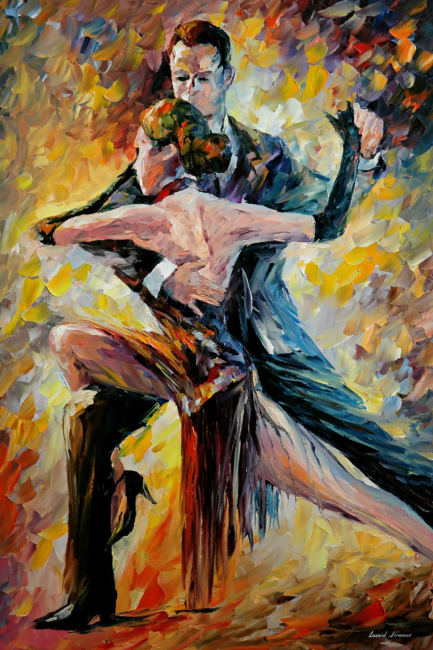Tango kanvas tablo