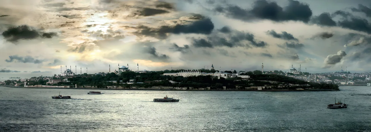 Tarihi Yarımada İstanbul kanvas tablo