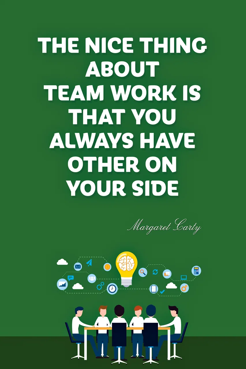 Team Work kanvas tablo