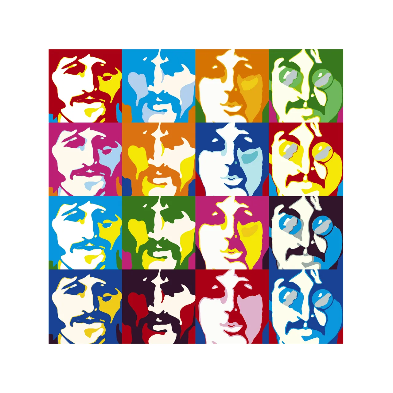 The Beatles kanvas tablo