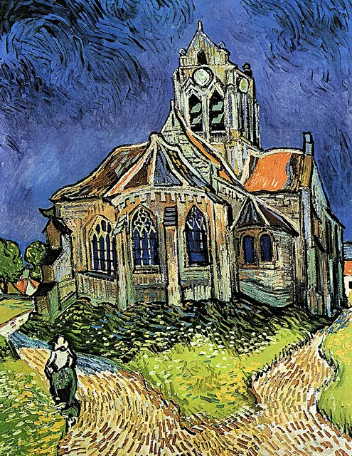 Auvers Kilisesi - The Church at Auvers