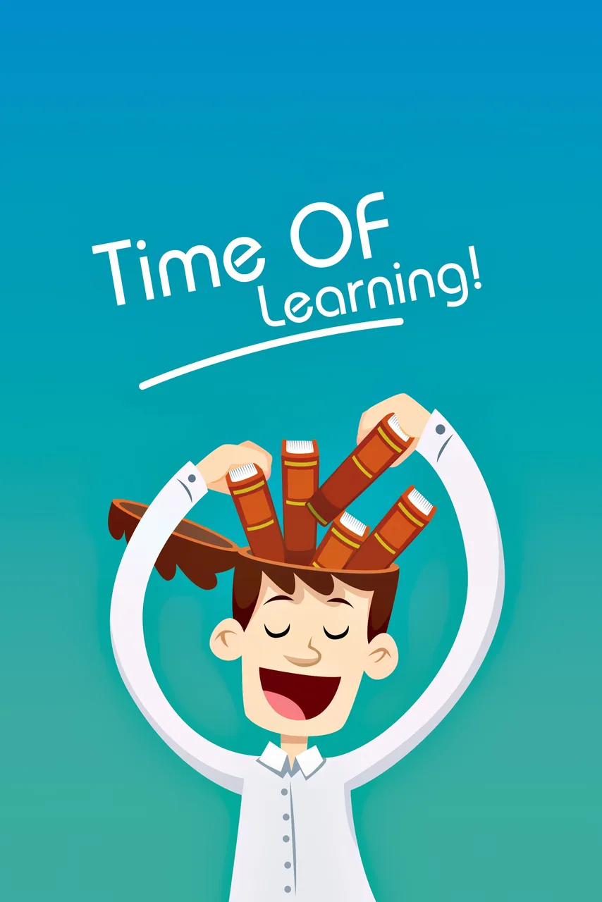 Time of Learning kanvas tablo