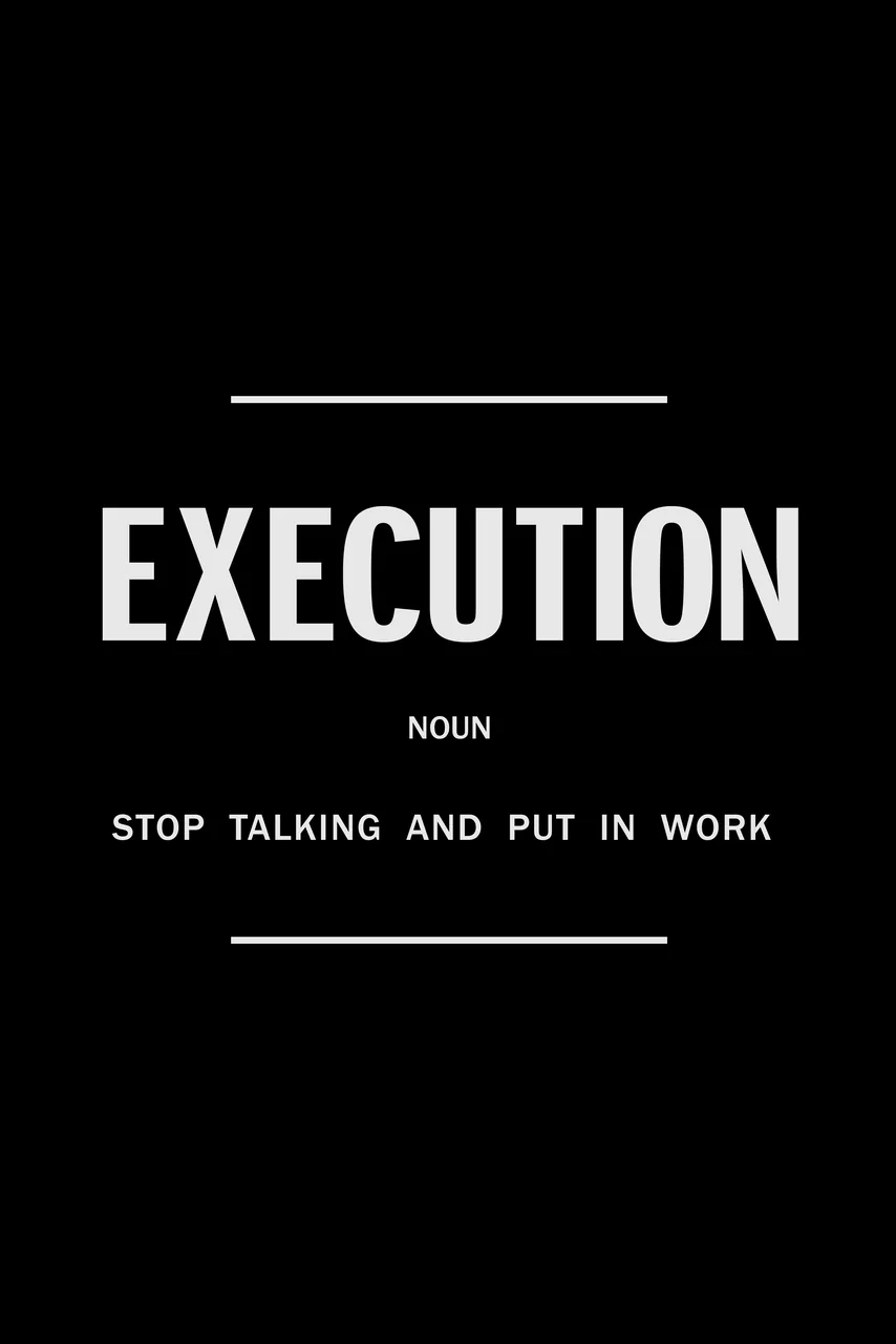 Execution kanvas tablo