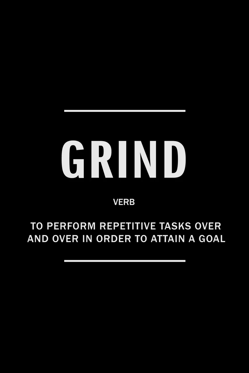 Grind kanvas tablo