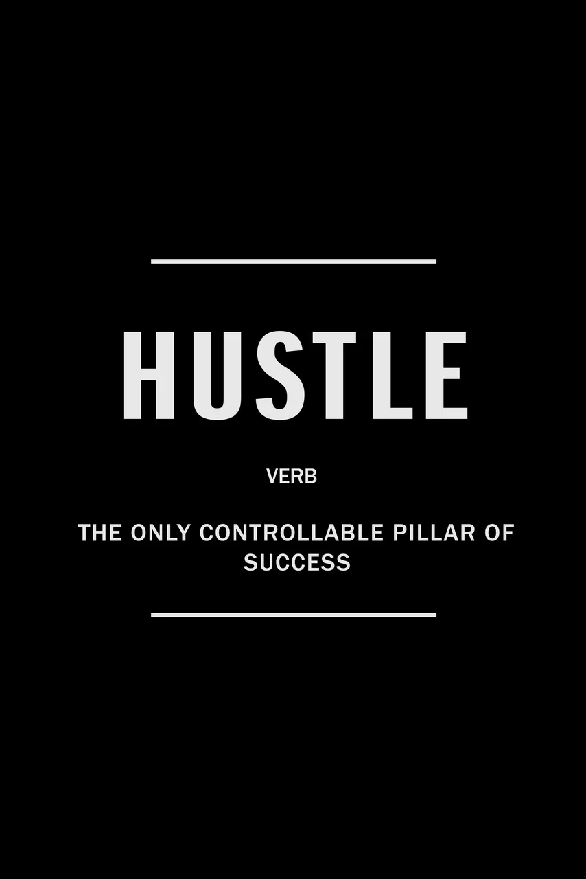 Hustle kanvas tablo