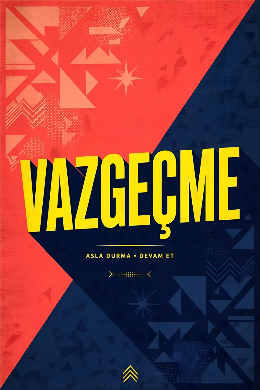 Vazgeçme kanvas tablo
