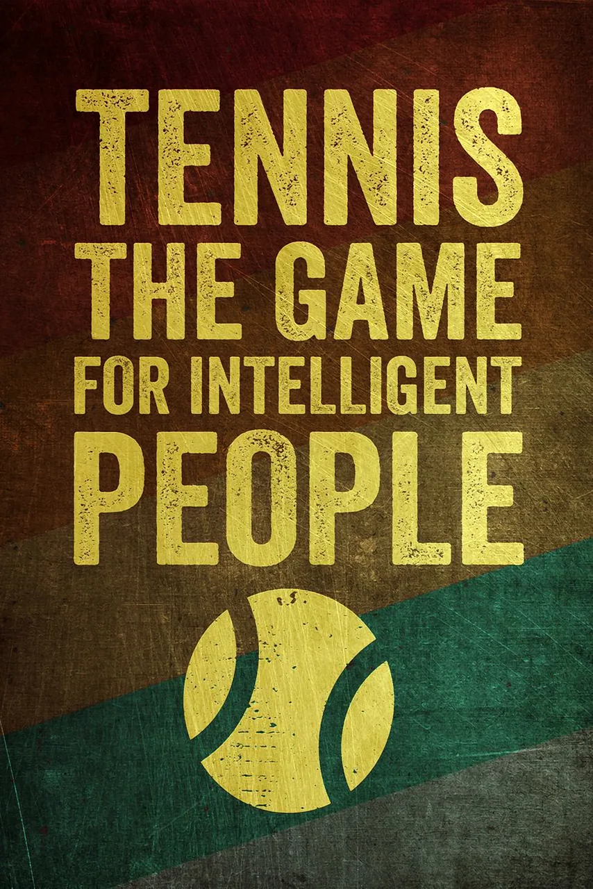 Tennis kanvas tablo