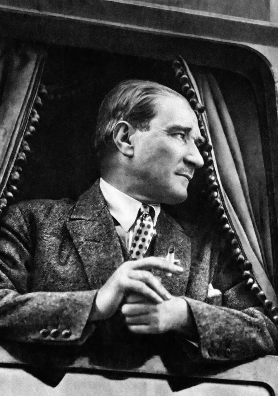Atatürk Tren kanvas tablo