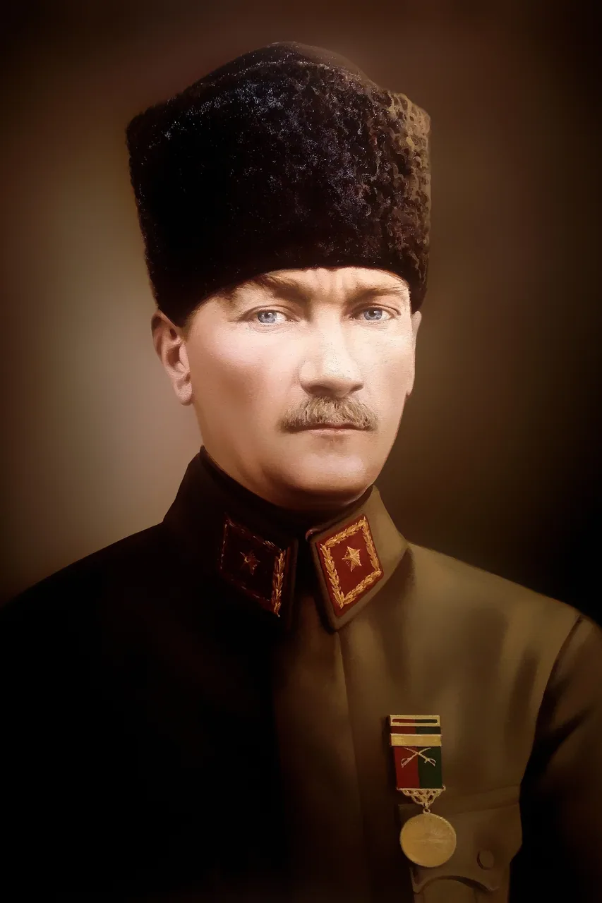 Atatürk Portresi kanvas tablo