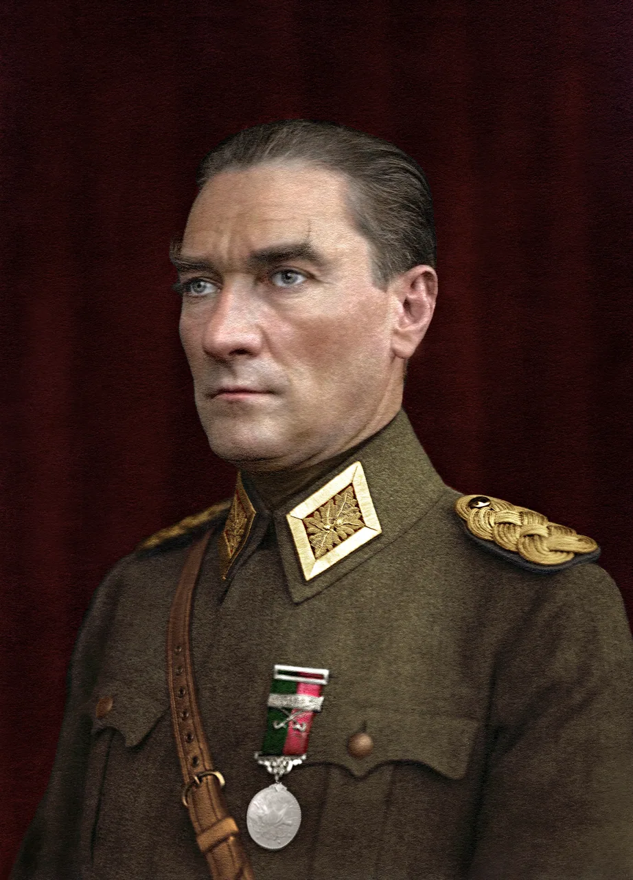 Mustafa Kemal Atatürk kanvas tablo