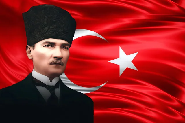 Mustafa Kemal Atatürk ve Bayrak