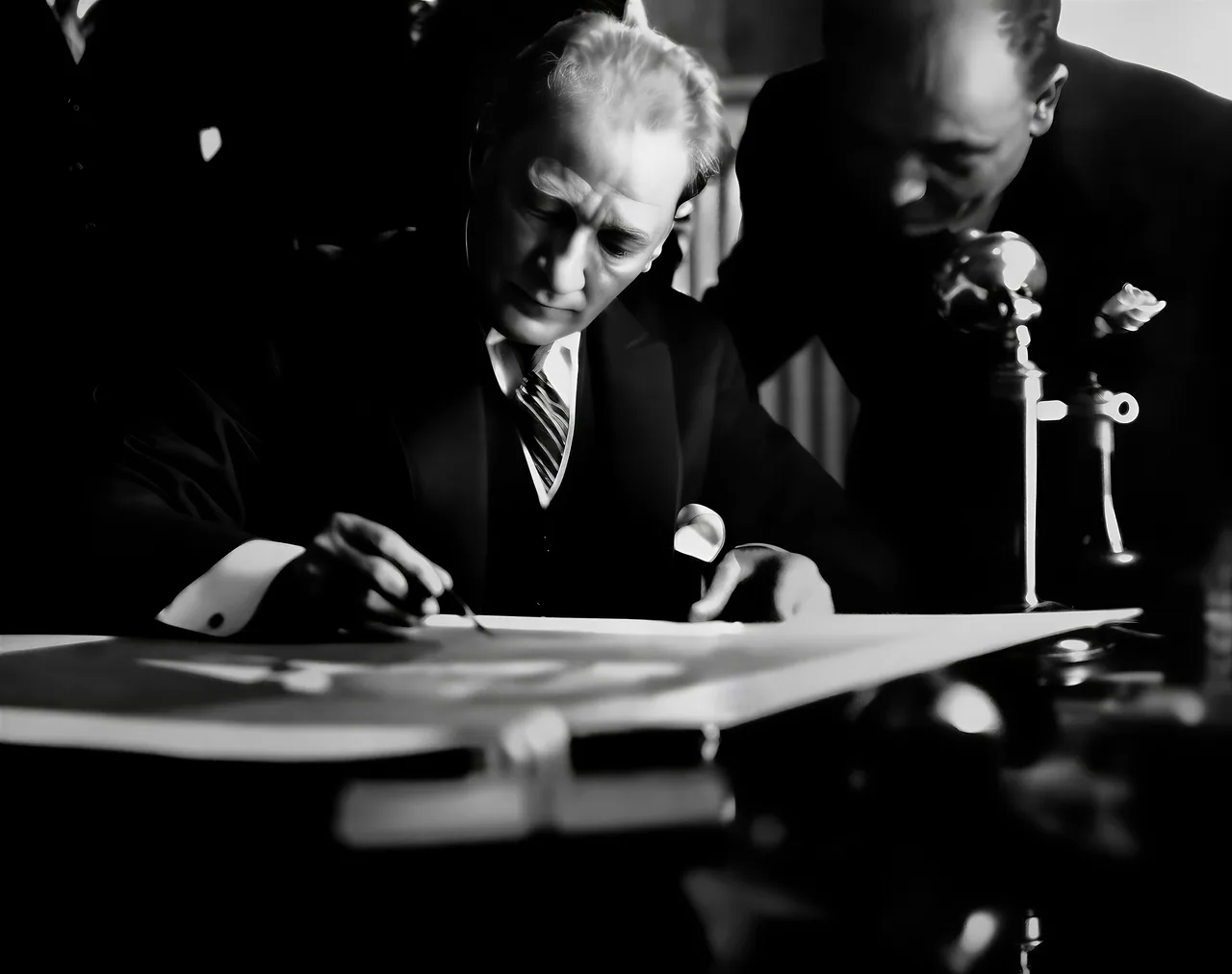 Mustafa Kemal kanvas tablo