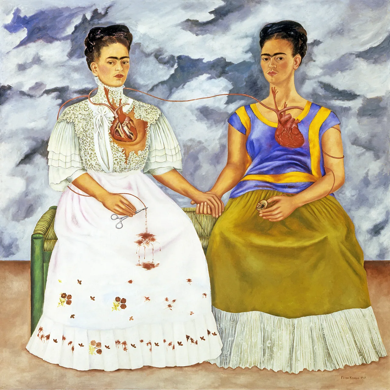 İki Frida kanvas tablo