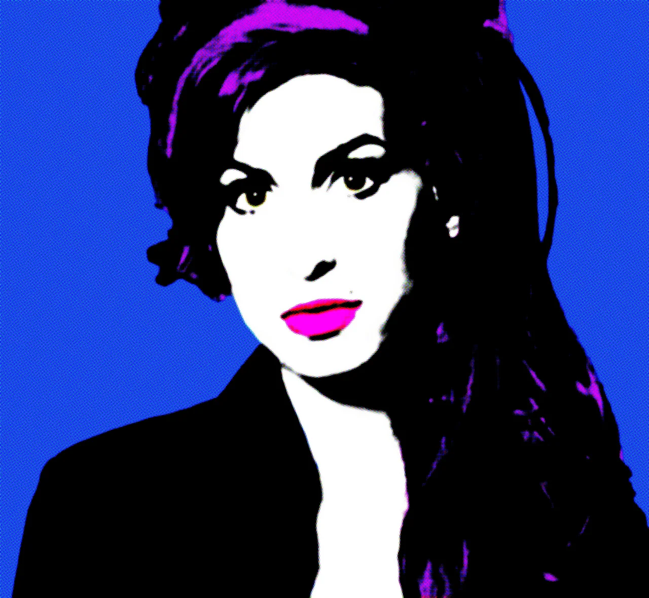Amy Winehouse kanvas tablo