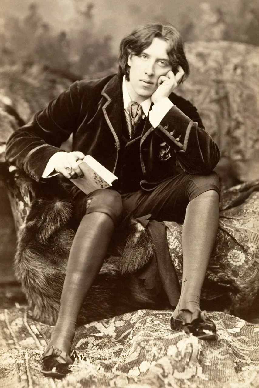 Oscar Wilde 02 kanvas tablo