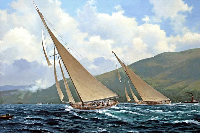 Clyde'da Vigilant ve Britannia