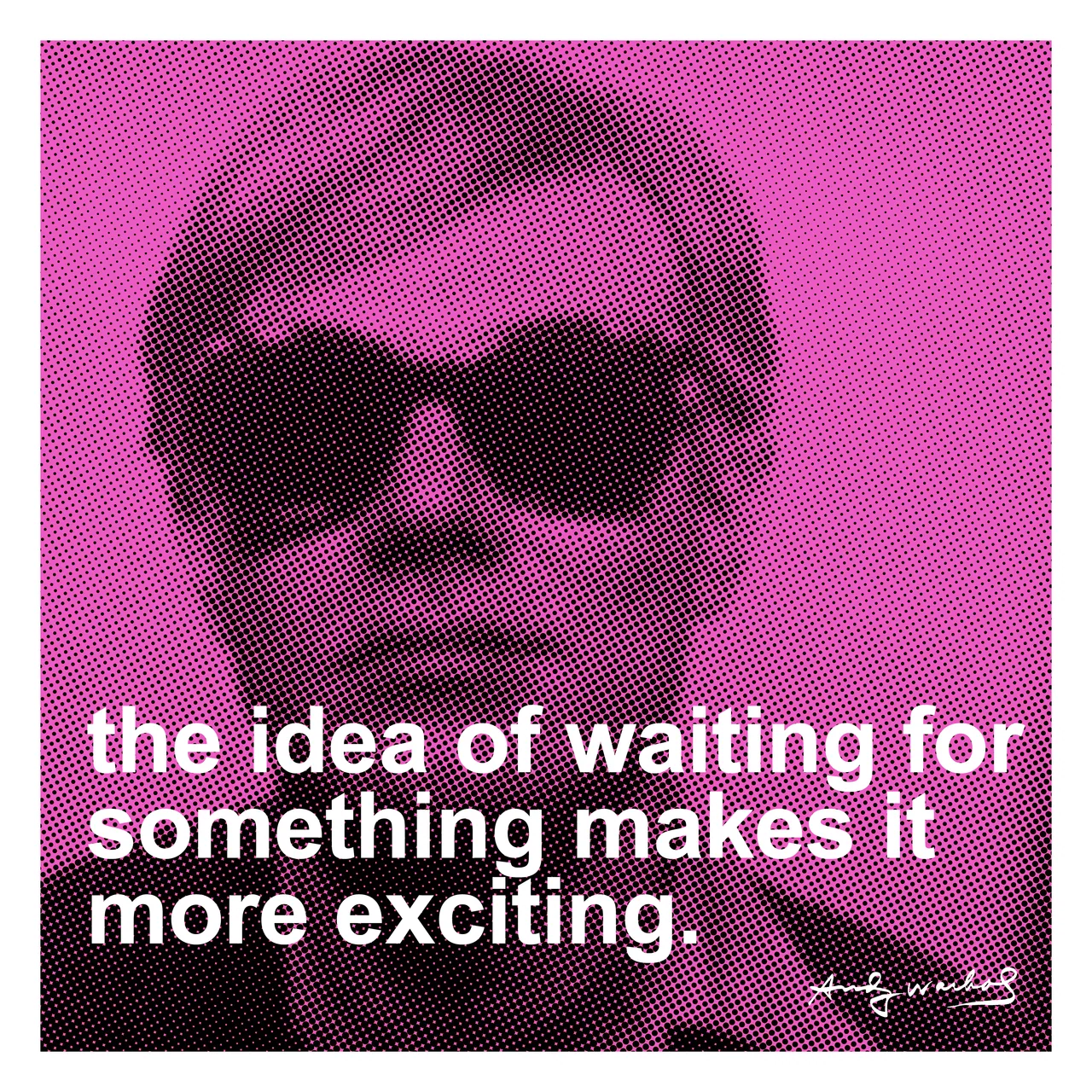 Waiting kanvas tablo
