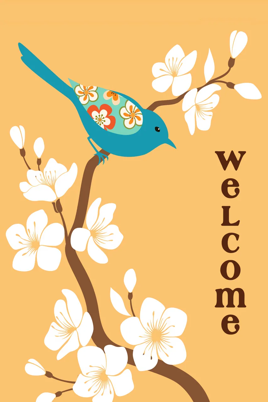 Welcome kanvas tablo